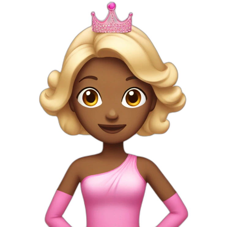 pink pilates princess emoji