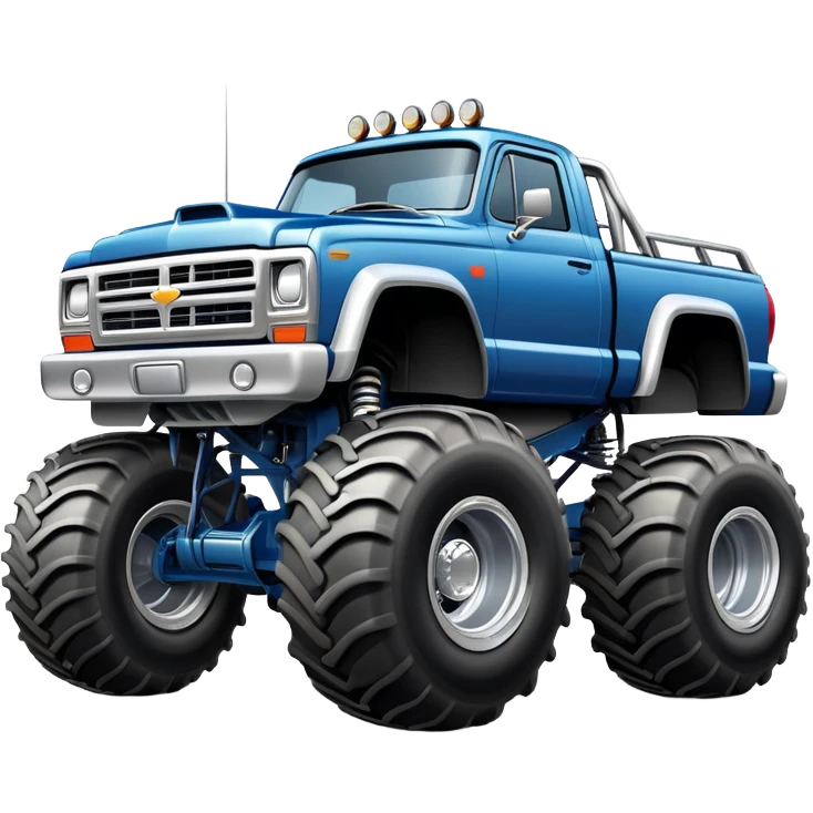 Monster truck emoji