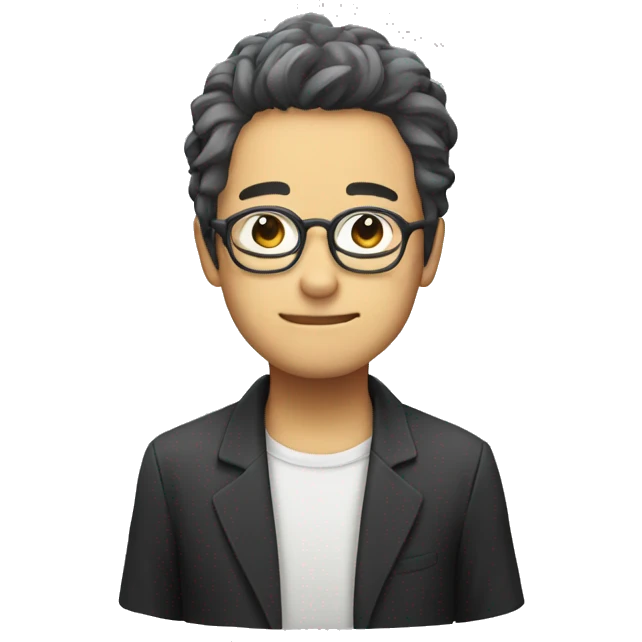 Mizase with glasses emoji