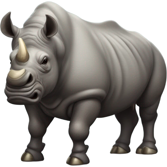 Rhino Buffalo Combination emoji
