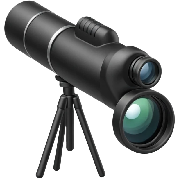 Monocular to pocket  emoji
