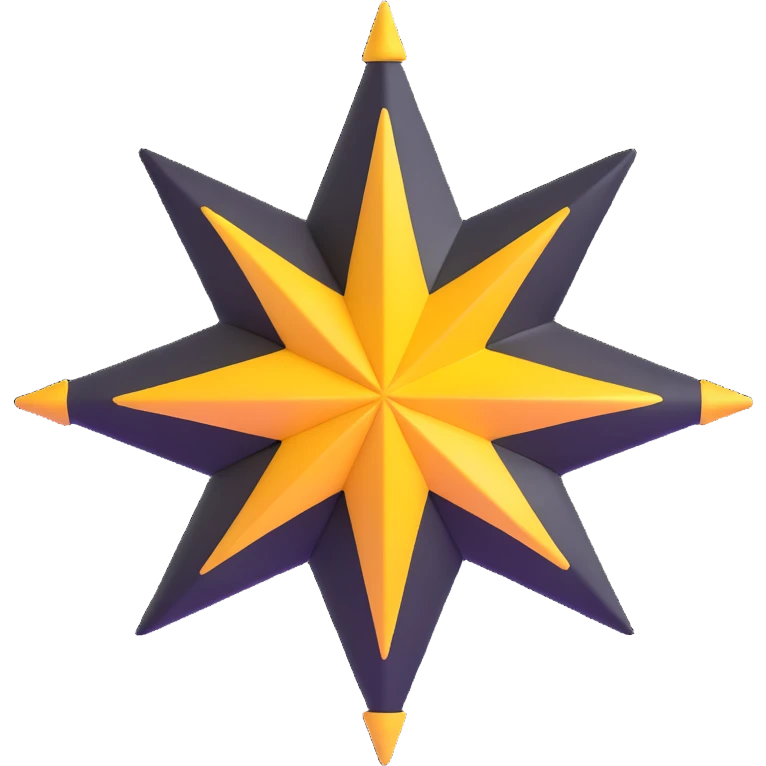 eight-pointed star emoji