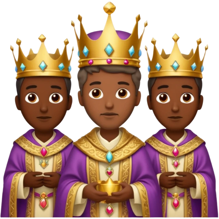 Alright, but we've lost the Three Wise Men (Los Reyes Magos) style. Bring it back emoji