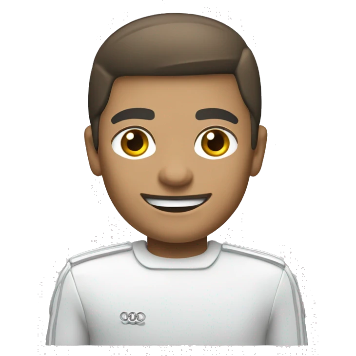 audi A7 2020 white car  emoji