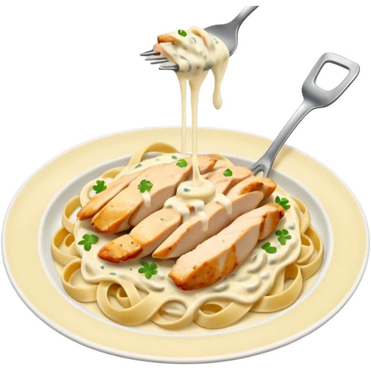 Chicken Alfredo emoji