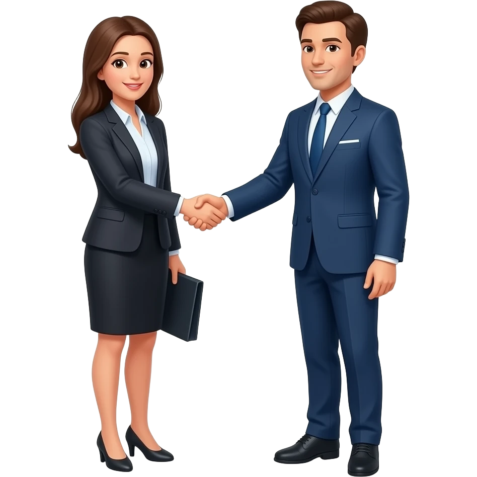 financial support, closing it with a handshake emoji