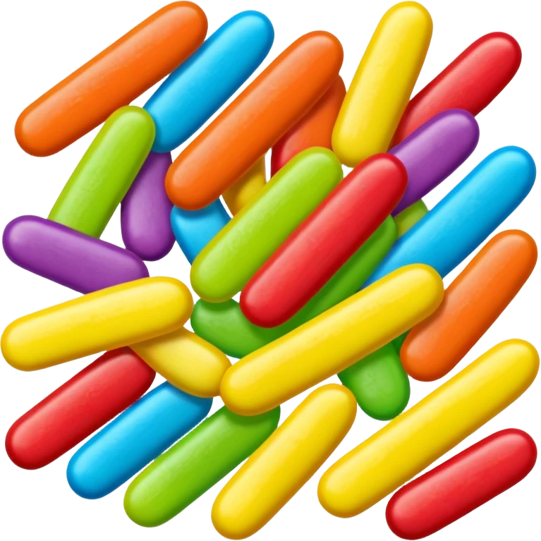 Mike and Ike's candy. emoji