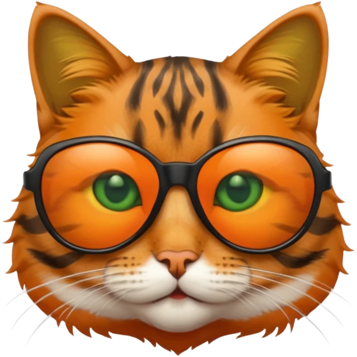Cat wearing sunglasses emoji