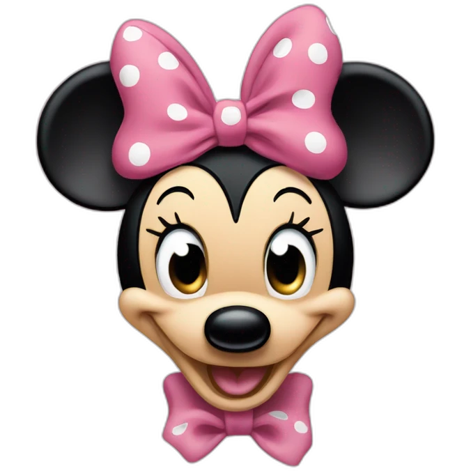  Classic Minnie Mouse MOUSE MOUSE MOUSE ANIMAL emoji