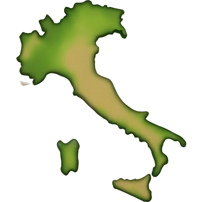 Italy Geographic Map emoji
