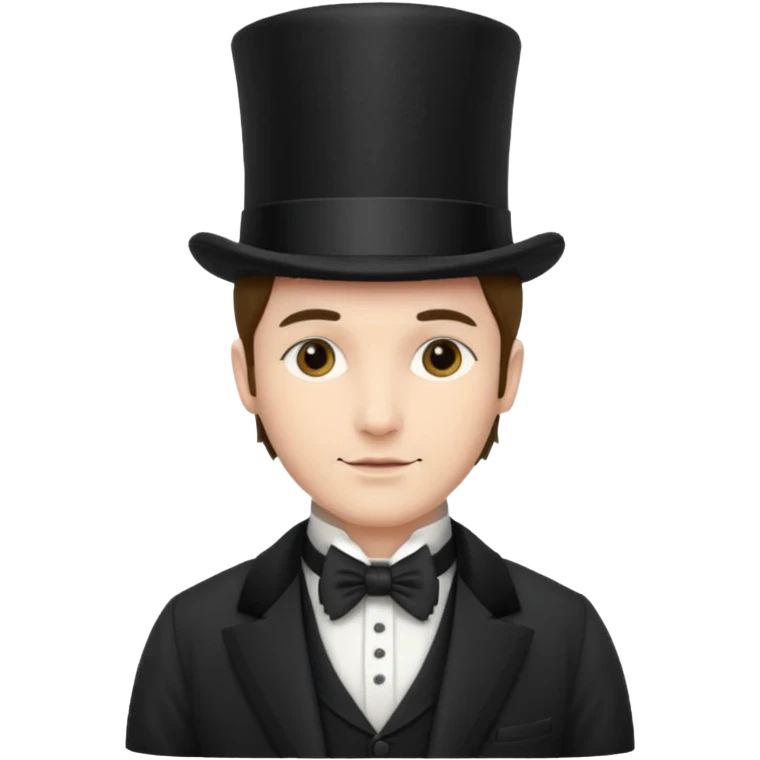 Man victorian style emoji