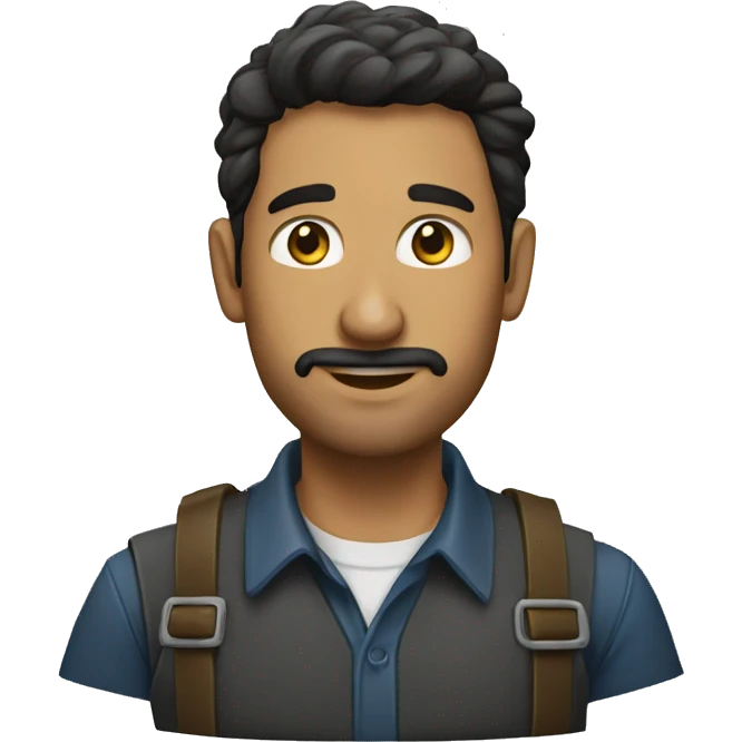 hombre procupado emoji