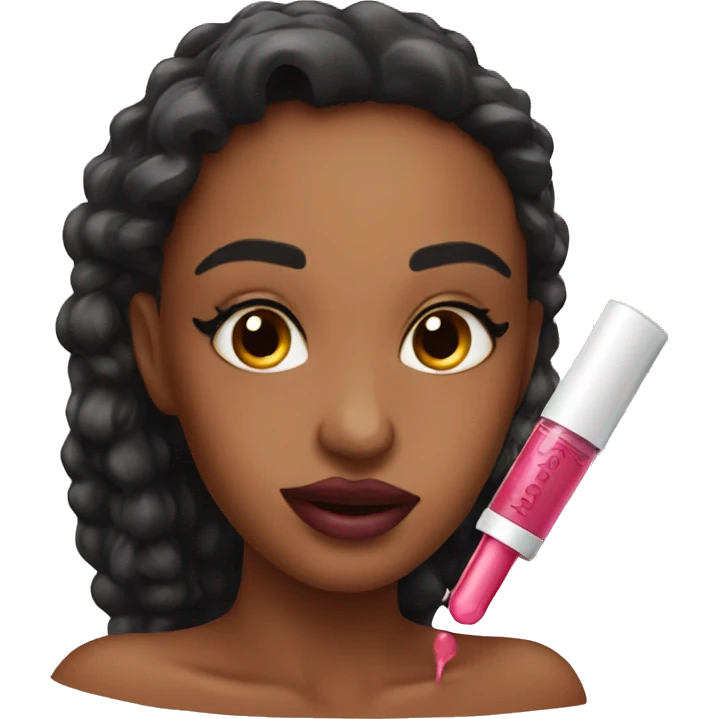 Lip gloss emoji