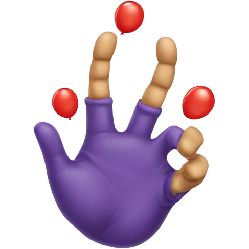 Mr. Balloon Hands emoji