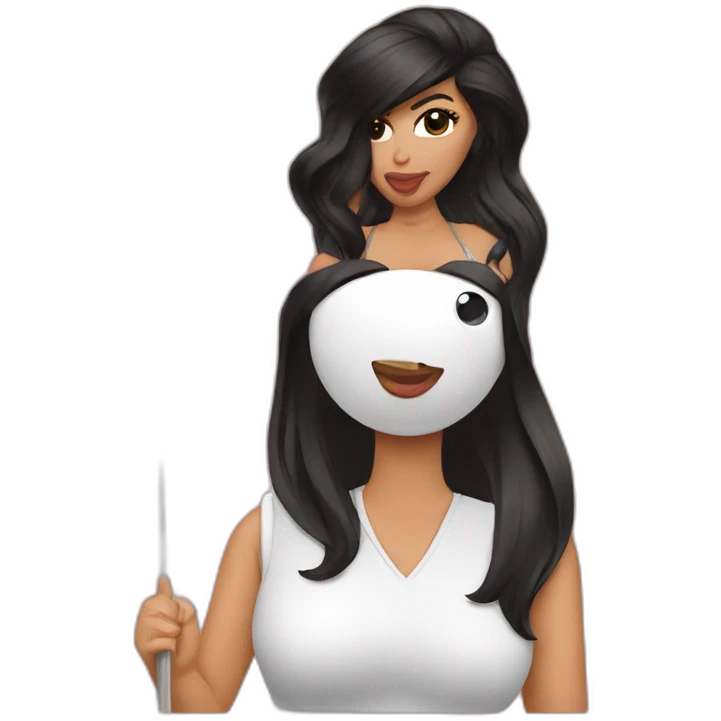 kim kardashian fait mini golf emoji