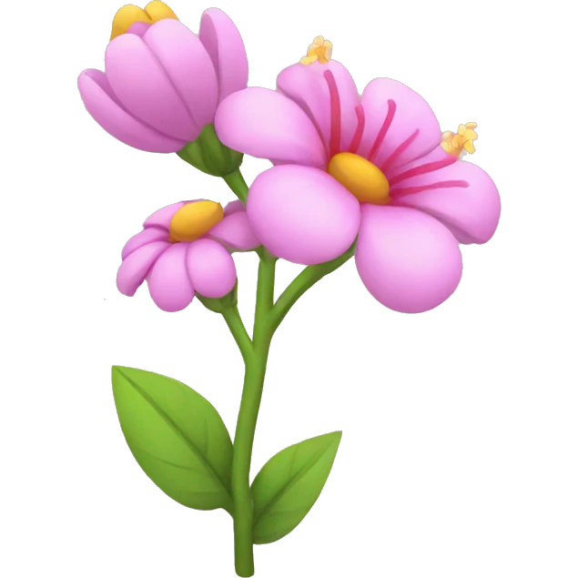 flower climbing emoji