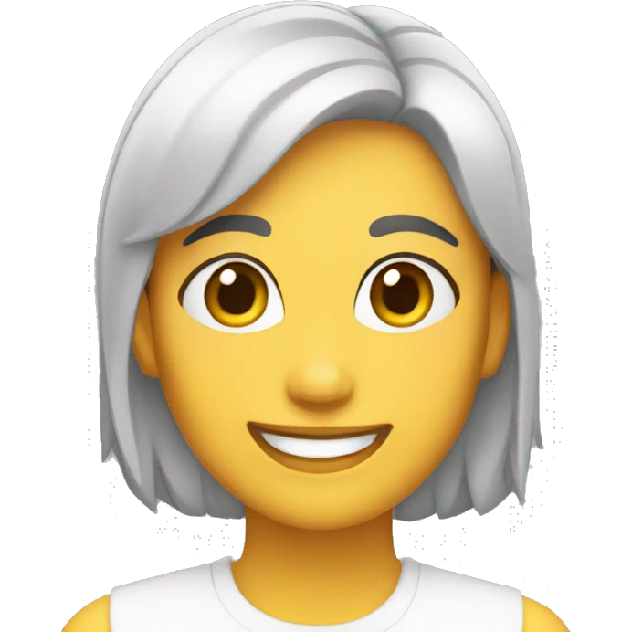 Chica latina cm sonriente  emoji