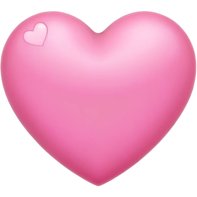 Pink heart emoji