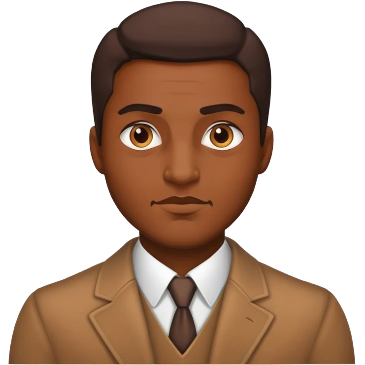 Bold man emoji