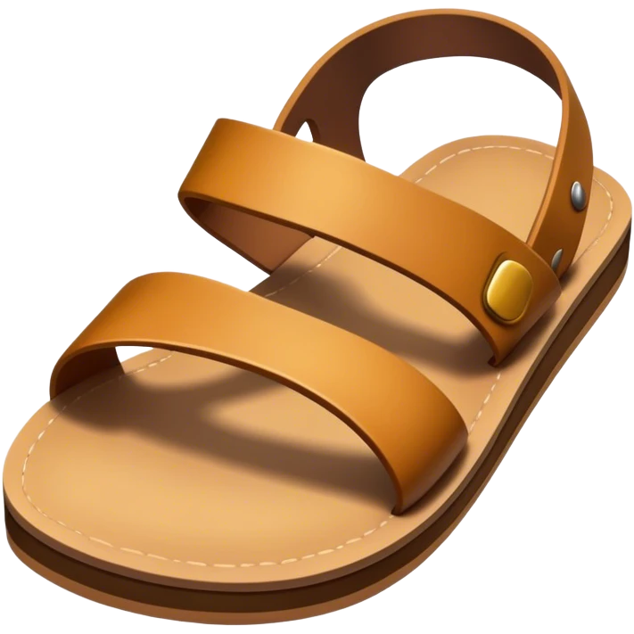 Hand with a sandle emoji