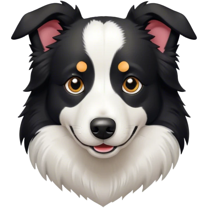 Border collie emoji