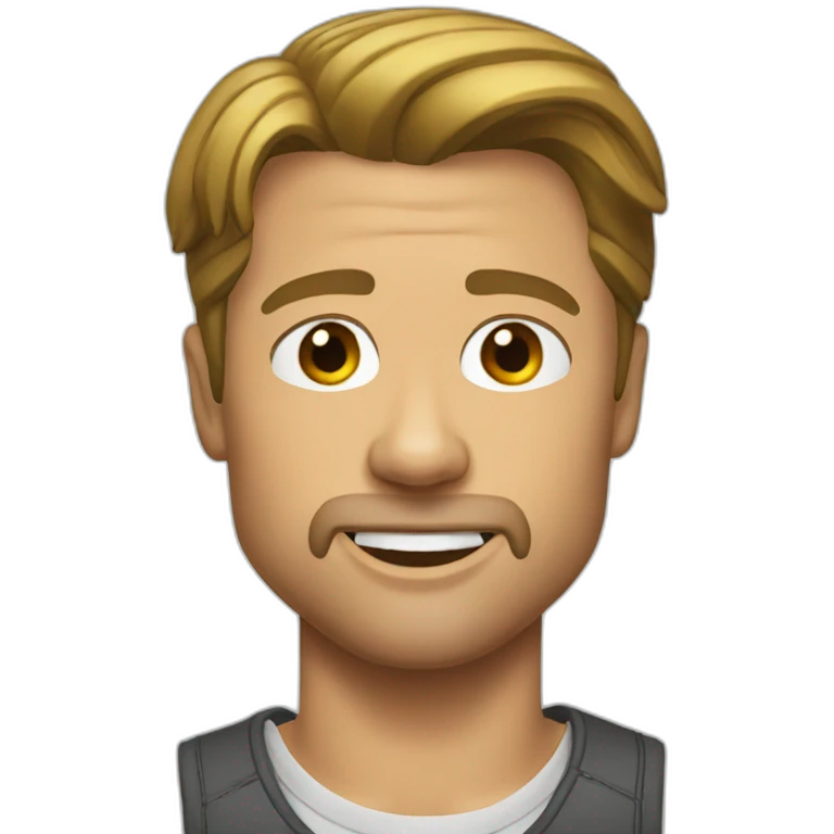 Brad Pitt emoji