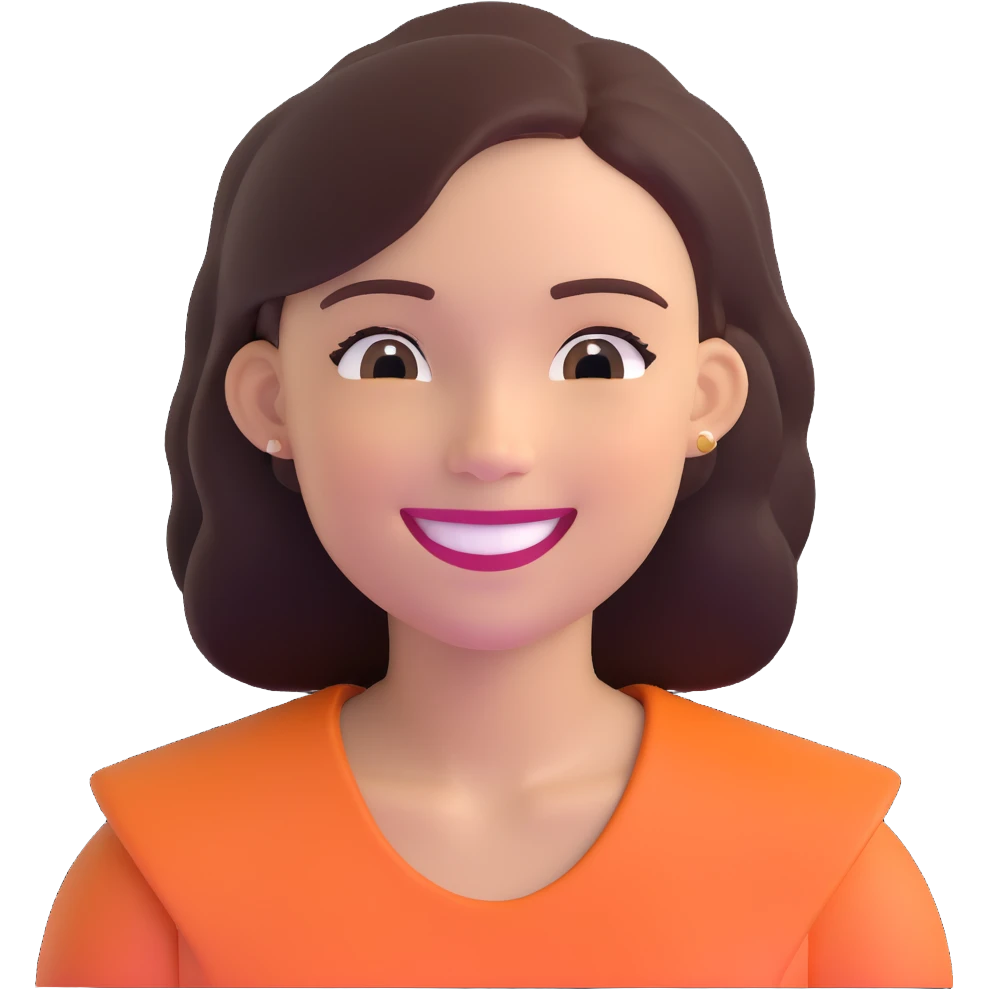 joyful young woman emoji
