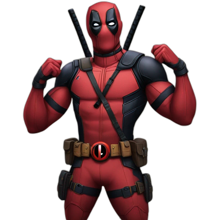 deadpool with lakers jersey emoji
