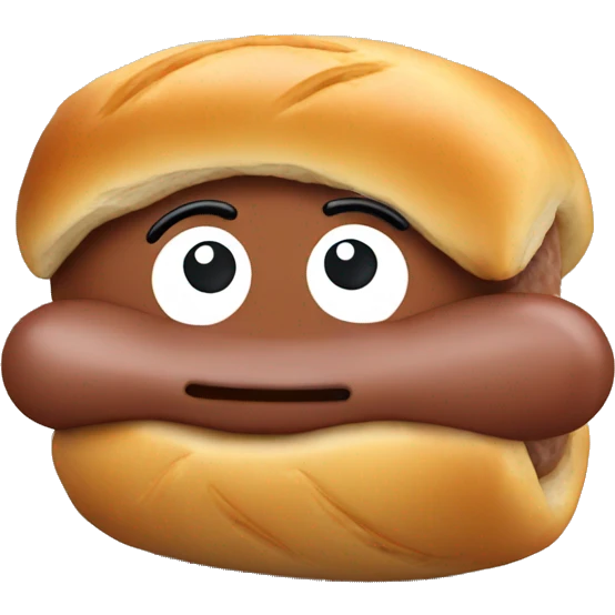 Sausage roll  emoji