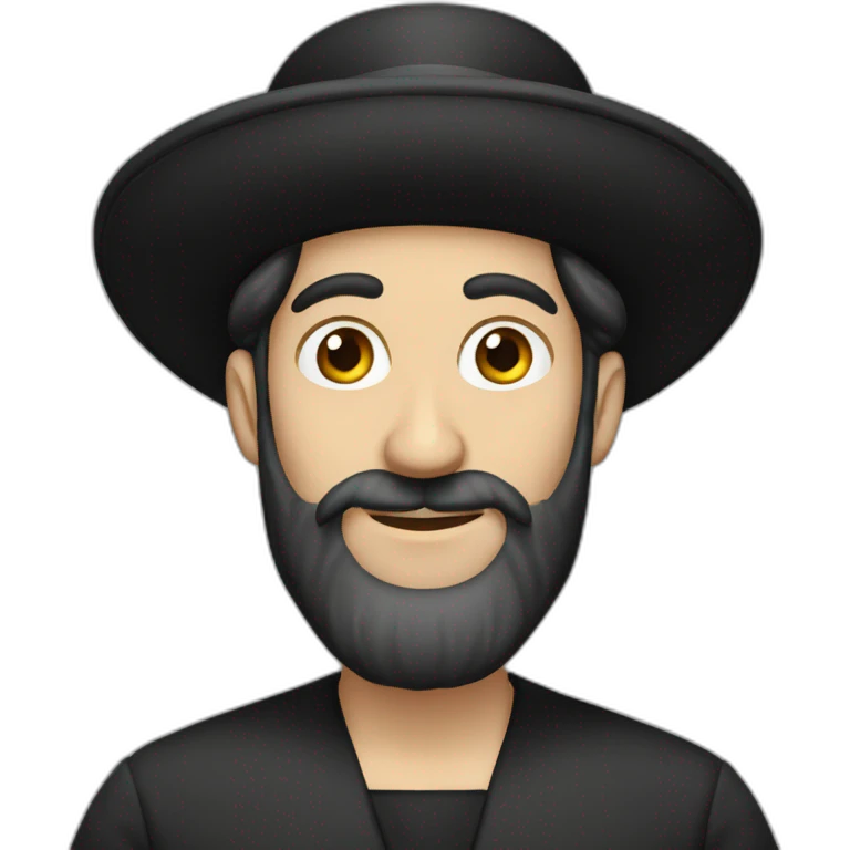 Hasidic jew emoji