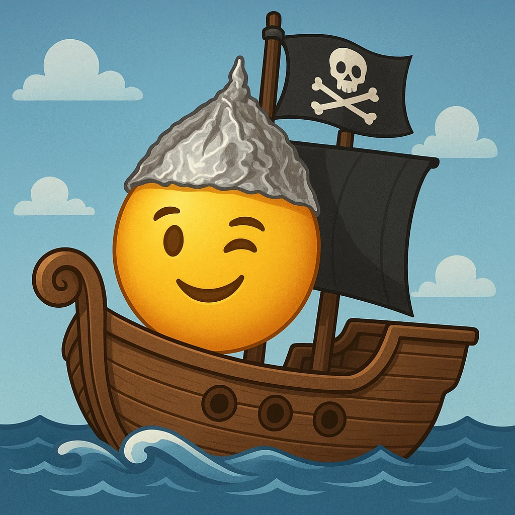 pirate ship emoji