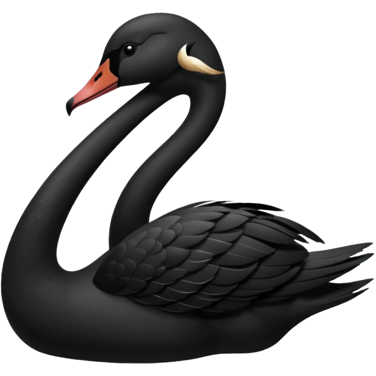 Cisne negro emoji