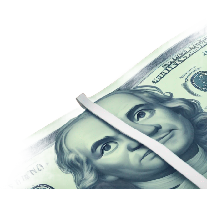 navi blue stack of money emoji