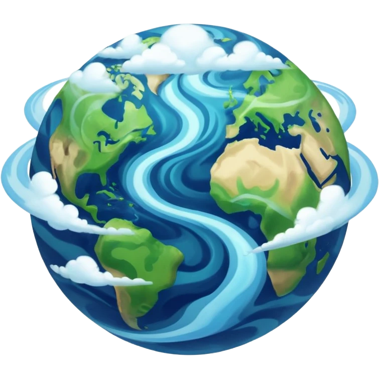 simple planet earth emoji