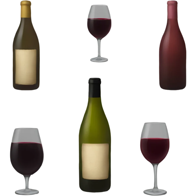 No wine emoji