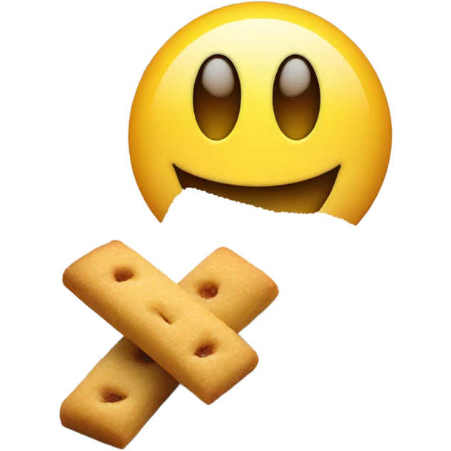 Smiley face sniffing with pile of sugar emoji