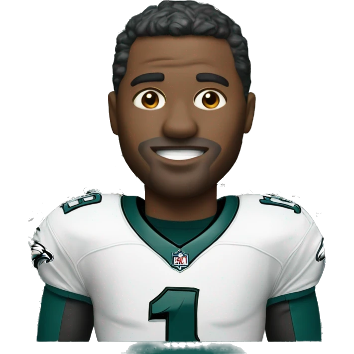 Philadelphia Eagles fan emoji