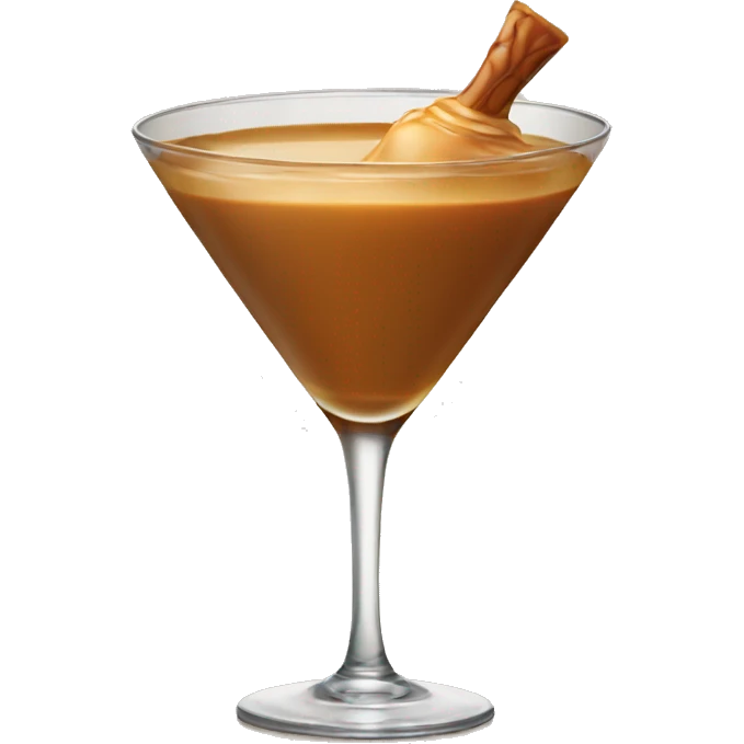 caramel martini emoji
