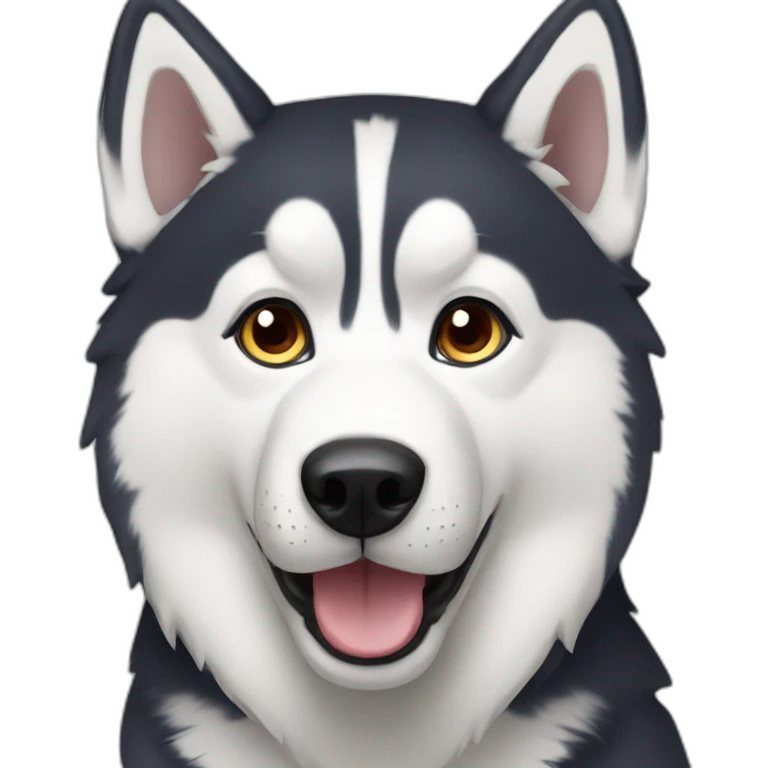Husky emoji