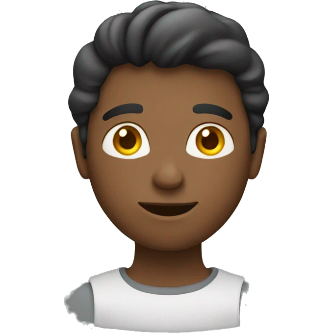 person editing emoji