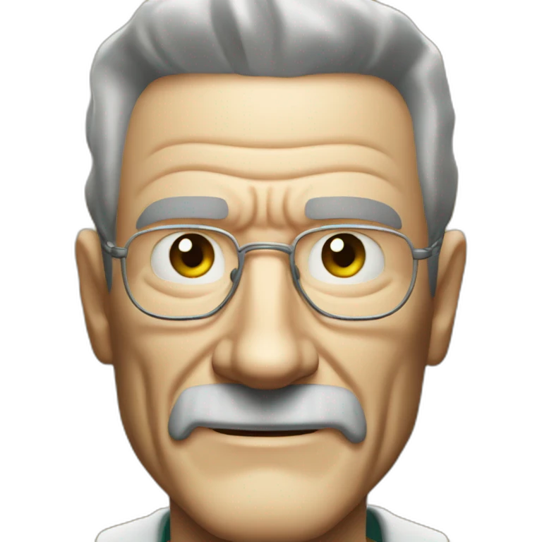 Walter white smiling emoji