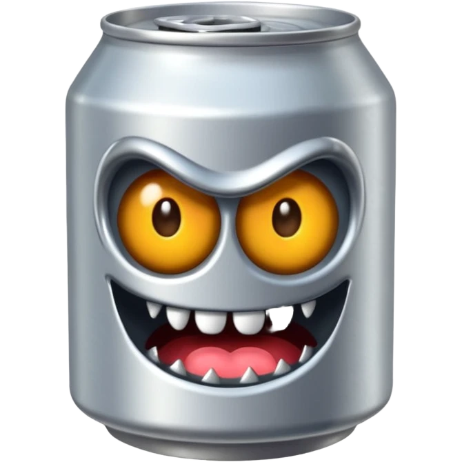 Cannette monster emoji