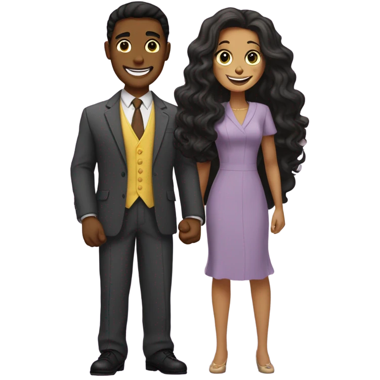 Mia and Sebastian from La La Land emoji