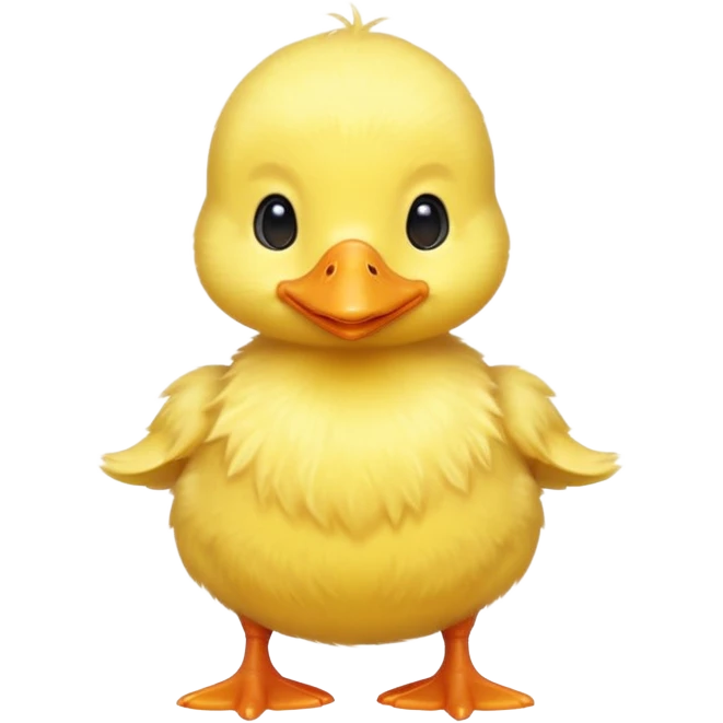 Duck baby  emoji