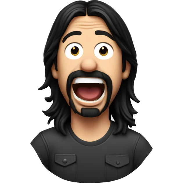 Dave Grohl surprised emoji