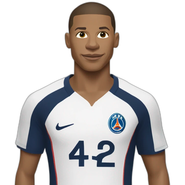 Mbappé qui court emoji