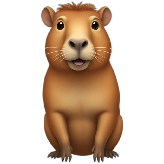 Capibara emoji