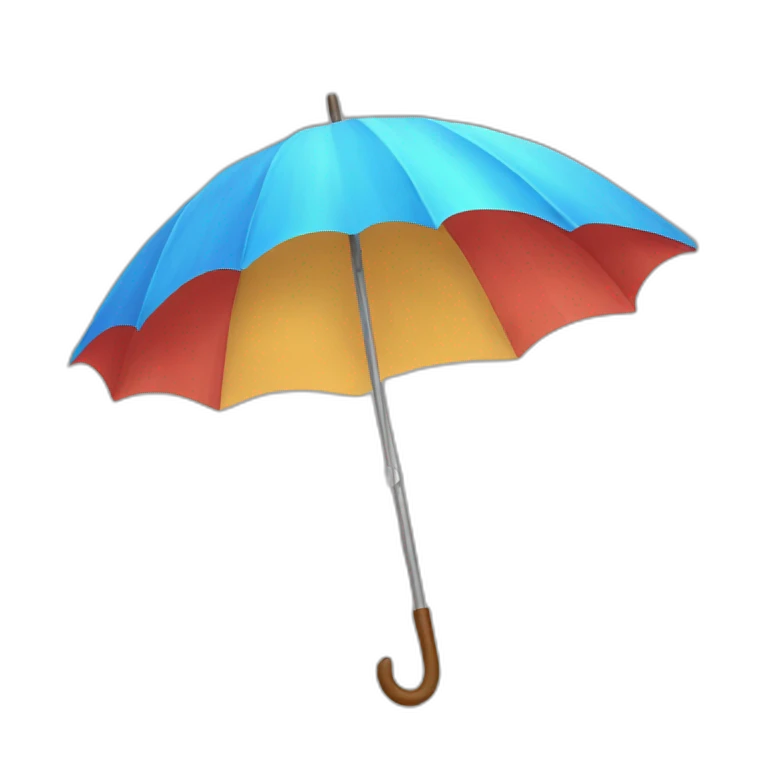 Paraguas colores emoji