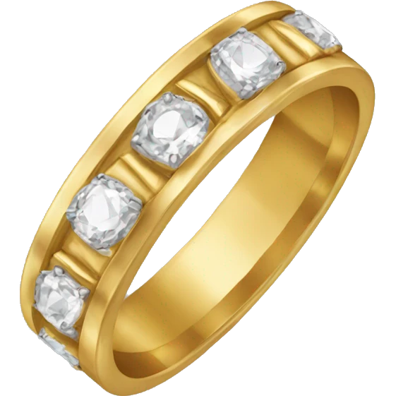 Male wedding ring emoji