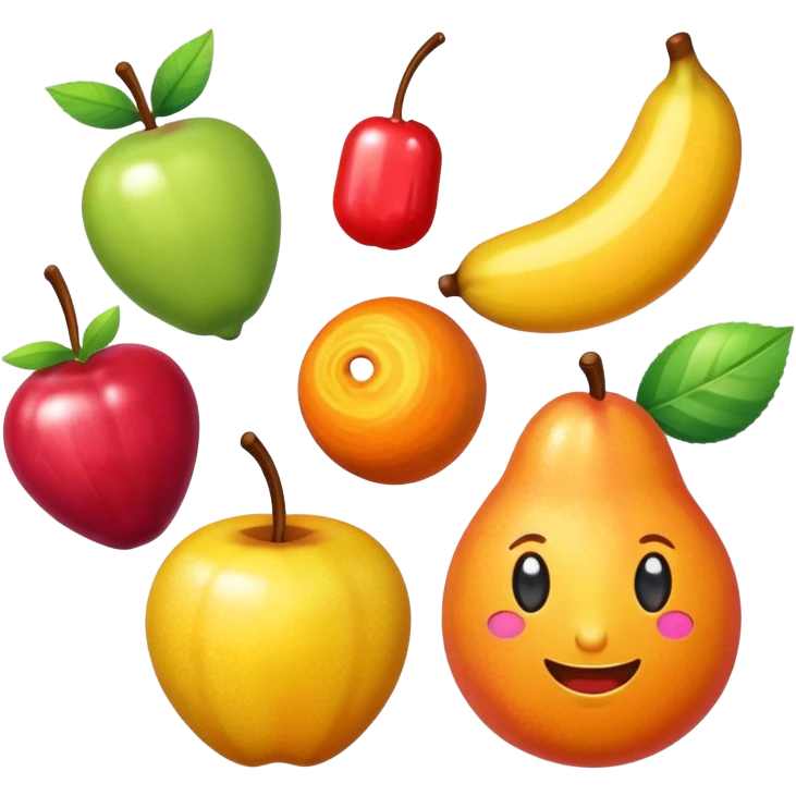Candy-Coated Fruits emoji